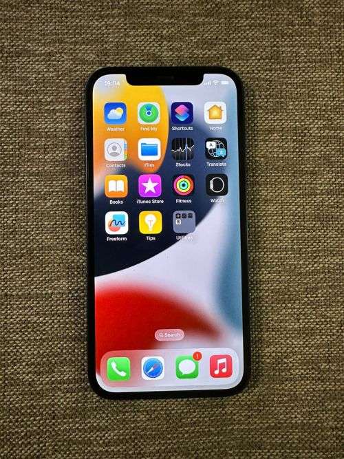 I PHONE 12 BLUE 256GB 88% BATTERY HEALTH