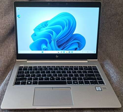 HP EliteBook 840G5, AMD RX540 Graphics, 8th Gen i7-8650U, 16GB RAM, 256GB m.2 SSD, 14" FHD Display
