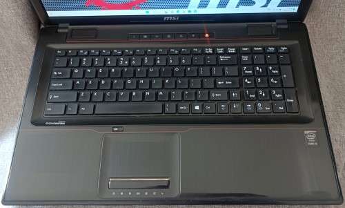MSI MS-175A Apache 17.5` Gaming Laptop, i5-4210H@2.9GHz, 12GB RAM, 64GB mSATA,  1TB HDD, FHD Display