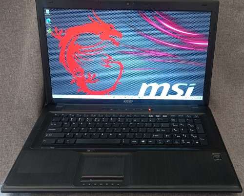 MSI MS-175A Apache 17.5` Gaming Laptop, i5-4210H@2.9GHz, 12GB RAM, 64GB mSATA,  1TB HDD, FHD Display