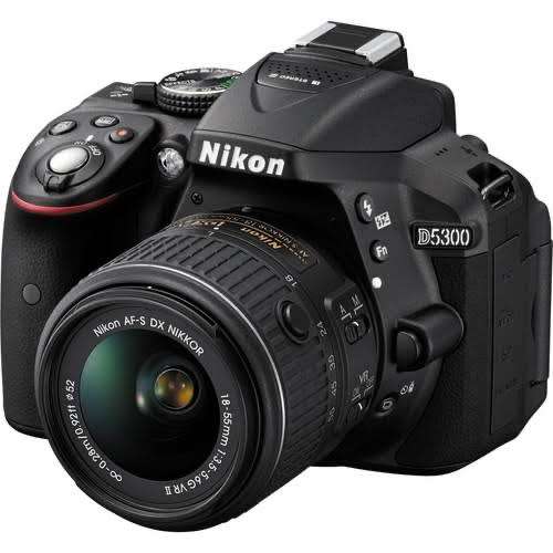 Nikon D5300 DSLR 24.2MP with 18-55mm DX VR Lens & Sigma 70-300MM lenses