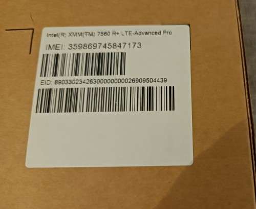 HP 840 G9, 12th Gen i5, 16GB  256GBSSD NEW SEALED WITH INTEL [R[ XMM [TM] 7560 R+ LTE-ADVANCED PRO