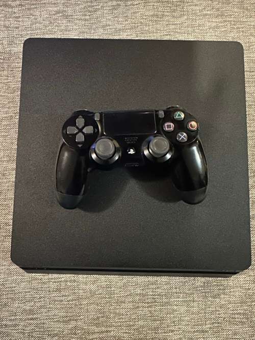 SONY PLAYSTATION 4 500GB SLIM 1 CONTROLLER 4 NEW GAMES