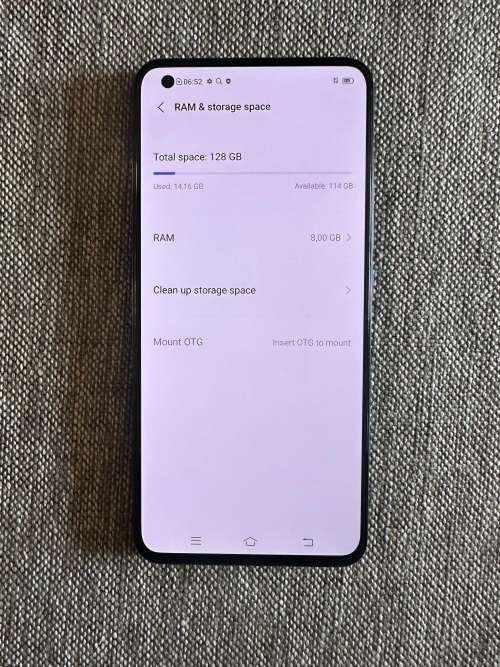 Vivo X50 5g 8GB RAM 128gb single sim mint condition