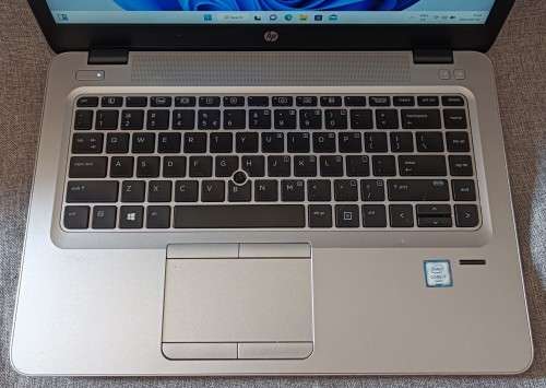 HP EliteBook 840G3, 14` WQHD 2K Display, intel i7-6500U@2.5GHz, 8GB RAM, 256GB m.2 SSD, Windows 11
