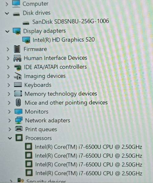 HP EliteBook 840G3, 14` WQHD 2K Display, intel i7-6500U@2.5GHz, 8GB RAM, 256GB m.2 SSD, Windows 11