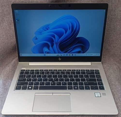 HP EliteBook 840G5, 8th Gen i7-8650U@1.9GHz, 16GB RAM, 256GB m.2 SSD, 14` FHD Display, Windows 11