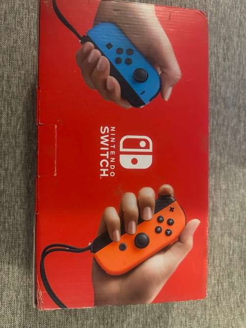 Nintendo Switch Console - Neon Blue/Neon Red Mint Condition