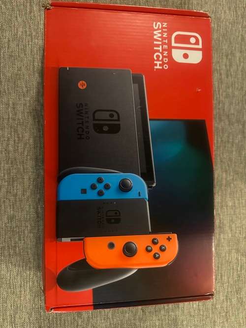 Nintendo Switch Console - Neon Blue/Neon Red Mint Condition