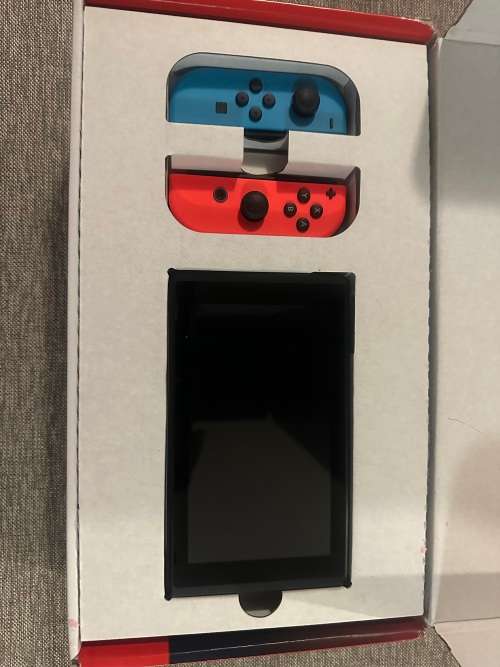 Nintendo Switch Console - Neon Blue/Neon Red Mint Condition