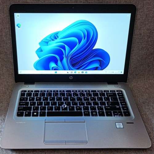 HP 840 G3, 14` WQHD (2560x1440) Display, Intel i7-6500U@2.5GHz, 8GB RAM, 256GB m.2 SSD, Win 11