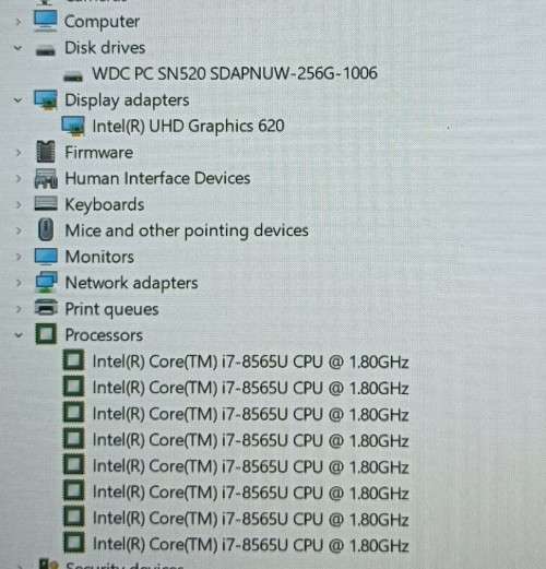 HP EliteBook 850G6, 8th Gen i7-8565U@1.8GHz, 16GB RAM, 256GB NVMe SSD, 15` FHD Display, Win 11
