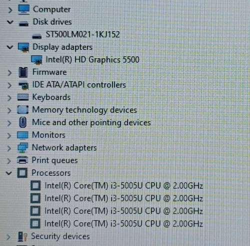 Lenovo ThinkPad L450, 5th Gen i3-5005U@2GHz, 8GB RAM, 500GB HDD, 14` HD Display, Windows 11