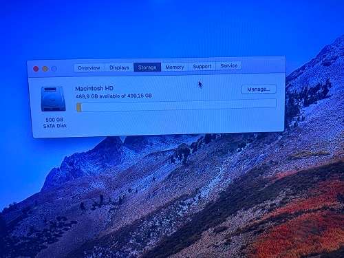 MAC MINI CORE I5 4GB RAM 500GB