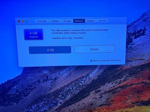 MAC MINI CORE I5 4GB RAM 500GB