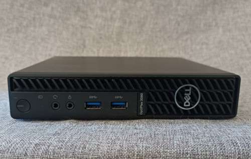 Dell OptiPlex 3080 micro, 10th Gen Intel Pentium Gold G6400T@3.4GHz, 8GB RAM,256GB NVME, 1TB HDD