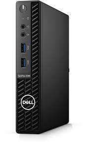 Dell OptiPlex 3080 micro, 10th Gen Intel Pentium Gold G6400T@3.4GHz, 8GB RAM,256GB NVME, 1TB HDD