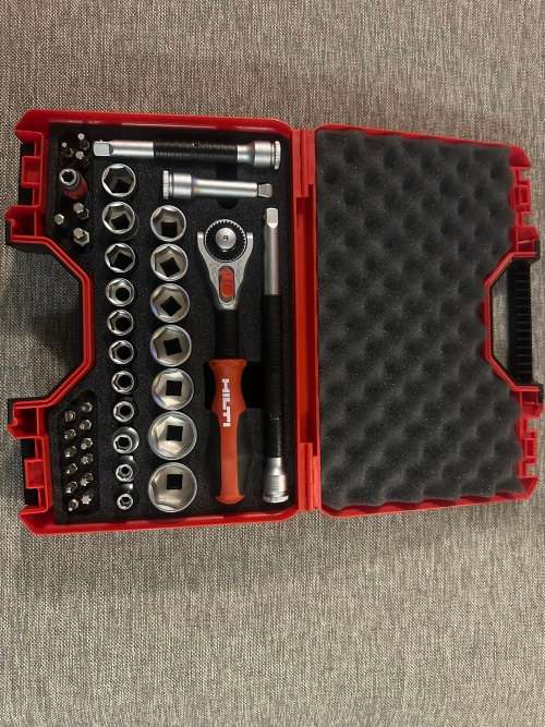 NEW HILTI  S-SWS SOCKET WRENCH SET RETAIL 6K