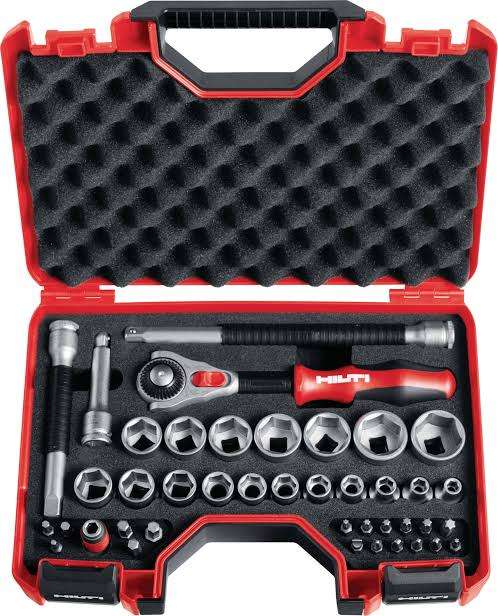 NEW HILTI  S-SWS SOCKET WRENCH SET RETAIL 6K