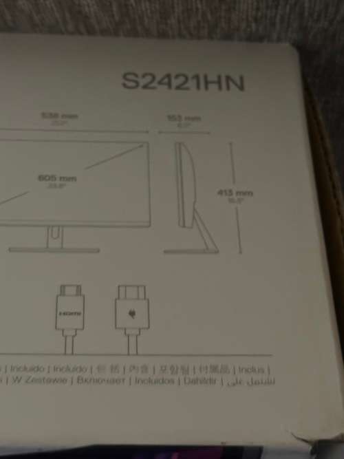 Dell S2421HN 23.8` FHD IPS Monitor New