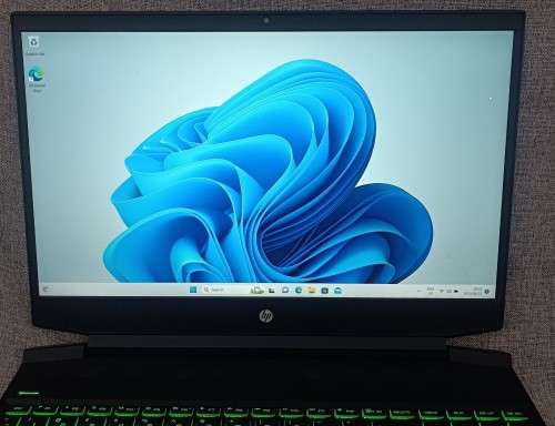 HP Pavillion 15 Gaming Laptop, GTX 1650 GPU, Ryzen 5 5600H, 16GB RAM, 1TB NVMe SSD, 1TB HDD, 15.6`
