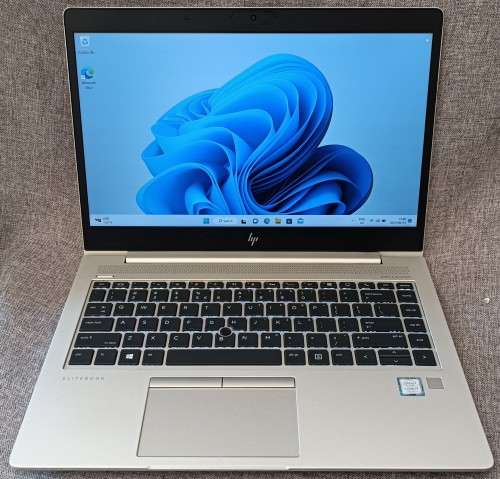 HP EliteBook 840 G5, 7th Gen i7-7500U@2.7GHz, 16GB RAM, 256GB m.2 SSD, 14` FHD Display, Win 11