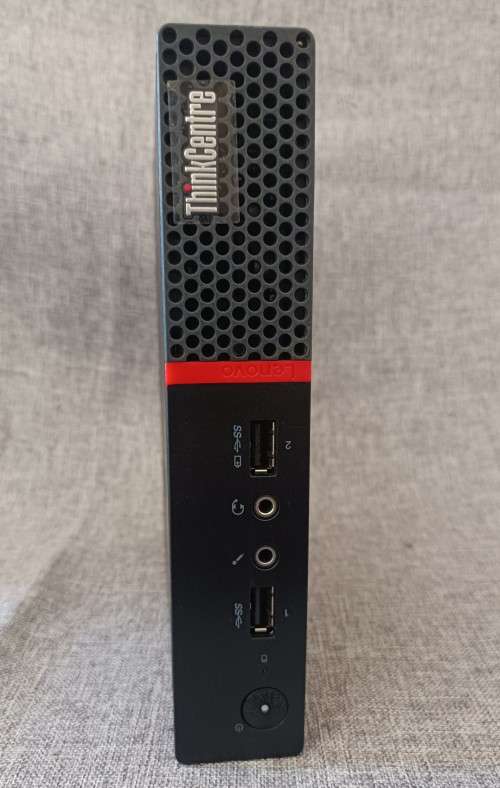 Lenovo ThinkCentre M715Q, AMD Ryzen 5 Pro 2400GE with Radeon Graphics, 256GB NVMe SSD, 8GB RAM