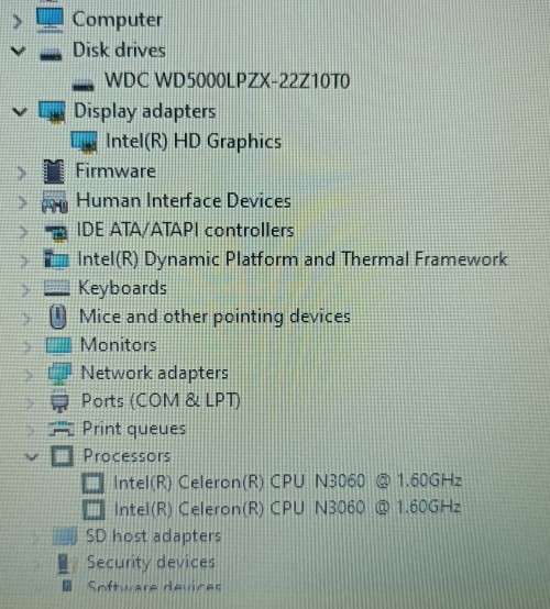 Proline V146SH, Celeron N3350@1.6GHz, 4GB RAM, 500GB HDD, 14.1` HD Display Notebook