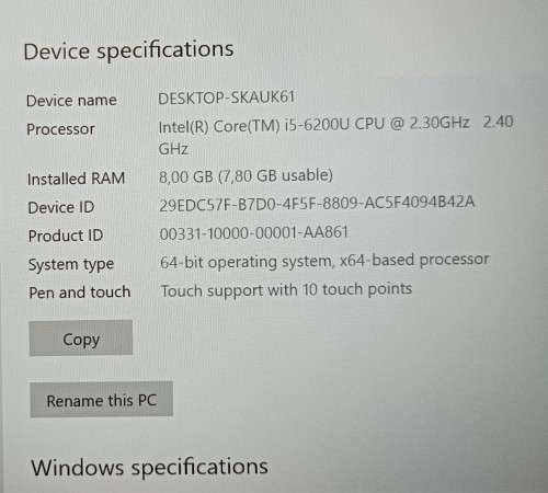 Lenovo Flex 3-1480, 14` FHD Touch Screen, Intel i5-6200U@2.3GHz, 8GB RAM, 256GB SSD, Windows 10