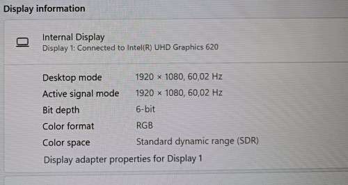 Dell Latitude 5400, 8th GEN I5-8265u@1.6ghz, 16GB RAM, 256gb NVMe SSD, 14` FHD Display, Win11