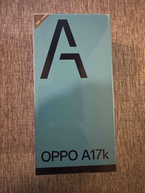Oppo A17K Dual Sim 64GB NEW SEALED