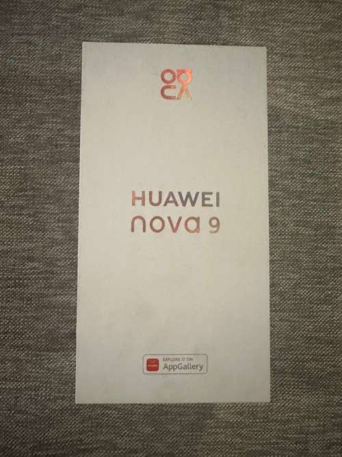 HUAWEI NOVA 9 DUAL SIM 8GB RAM 128GB MEMORY MINT CONDITION