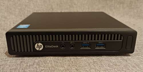 HP EliteDesk 800 G1 DM, Intel i5-4590T@2GHz, 8GB RAM, 500GB HDD