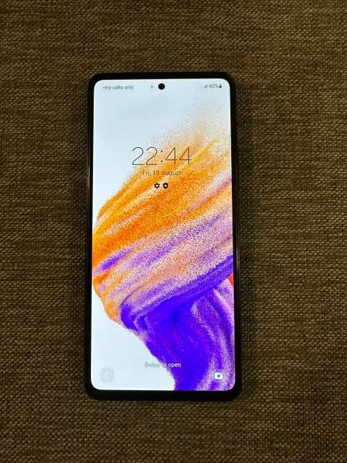 SAMSUNG A53 6GB RAM 128 GB MEMORY DUAL SIM