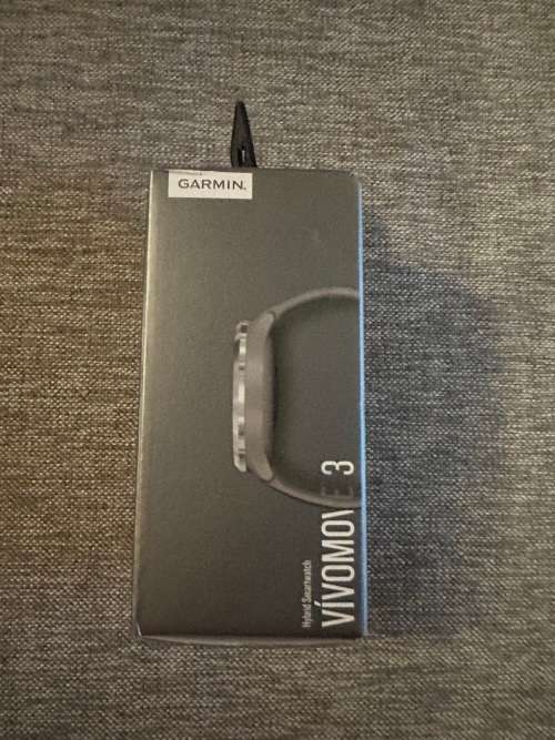 Garmin Vivomove 3 Sport Hybrid Smartwatch (Powder Grey/Silver) Mint As New