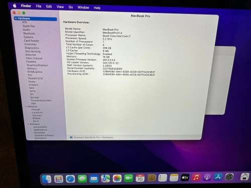 MACBOOK PRO [ RETINA 15 INCH 2015 CORE I7