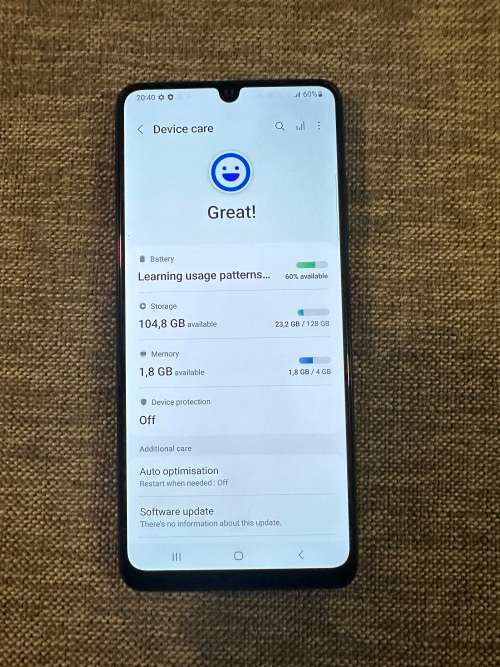 SAMSUNG A32 SINGLE SIM 4GB RAM 128GB MEMORY