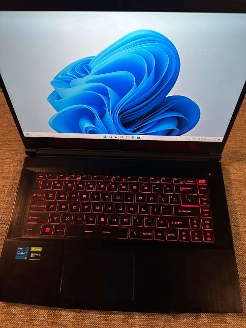 MSI GF63 Thin Core i5 11th Gen GTX 1650 16GB Ram 512GB SSD & 120GB SSD 15.6` FHD Gaming NB - Mint