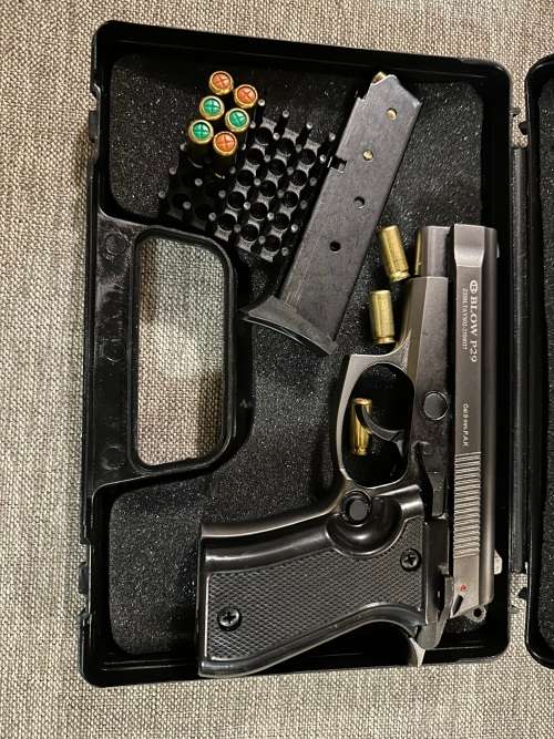 BLOW P29 BLANK GUN SOUNDS LIKE A REAL GUN