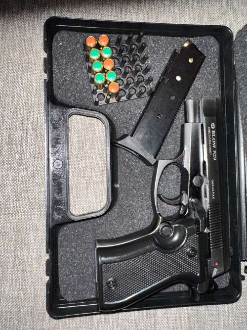 BLOW P29 BLANK GUN SOUNDS LIKE A REAL GUN