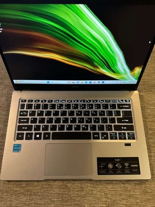 Acer Swift 1 N20H2 / SF114-34-P63H, 14 inch (Intel Pentium Silver 4GB RAM, 128GB SSD, Full HD Mint