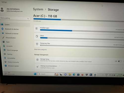 Acer Swift 1 N20H2 / SF114-34-P63H, 14 inch (Intel Pentium Silver 4GB RAM, 128GB SSD, Full HD Mint