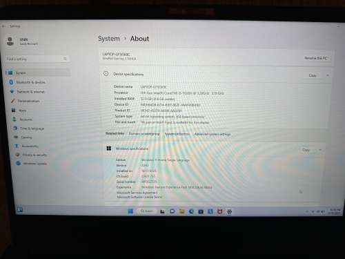 Lenovo IdeaPad Gaming 3 15IHU6 82K101Q0SA 11th Gen Intel Core i5-11320H 32GB RAM 512GB SSD NEW