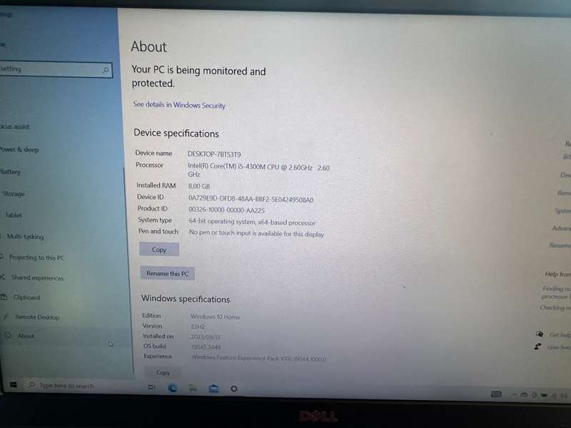 Dell Latitude E6540 Notebook | i5 4200M 2.60GHz | 8GB DDR3 Ram | 250GB HDD | 15.6` LCD Display | .