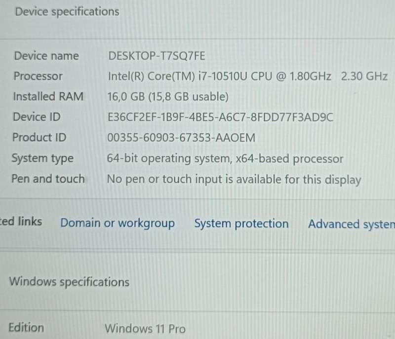 Acer TravelMate P214-52, 10th Gen i7-10510U@1.8GHz, 16GB RAM, 256GB NVMe SSD, 14` FHD Display LTE