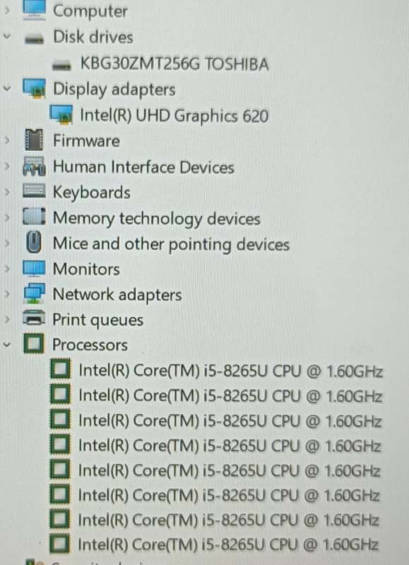 Lenovo Thinkpad E590, 8th Gen Intel i5-8265U@1.8GHz, 16GB RAM, 256GB NVMe SSD, 15` FHD Display,