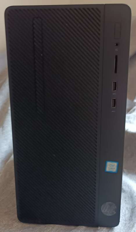 HP 290 G2 MT, 8th Gen Intel i5-8500@3GHz, 8GB RAM, 1TB HDD, DVD-RW, Windows 11