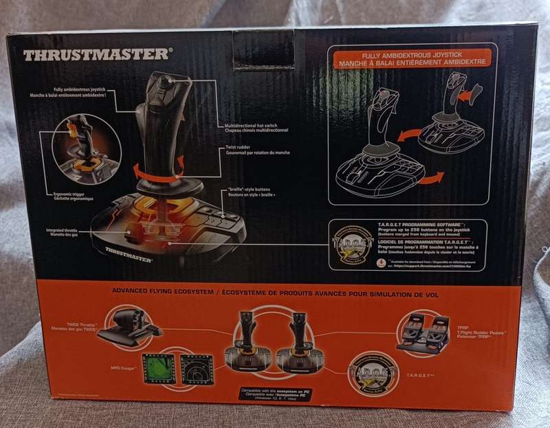 New in Box - ThrustMaster T1600M FCS Space Sim Duo joysticks