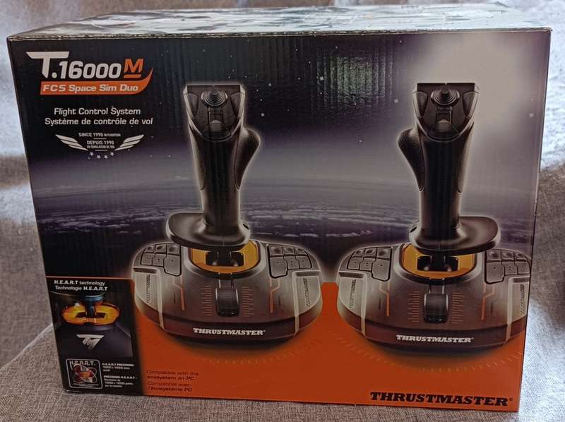 New in Box - ThrustMaster T1600M FCS Space Sim Duo joysticks