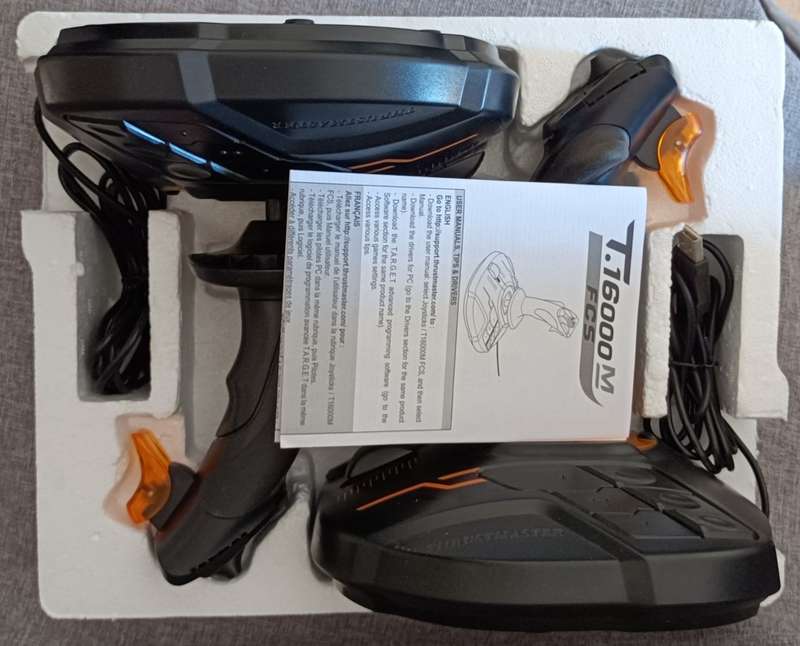 New in Box - ThrustMaster T1600M FCS Space Sim Duo joysticks